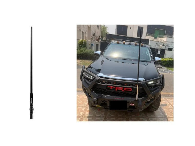 Auto Decorative Antenna 4X4 Black X-Large Size Premium Quality Poly Bag Pack (China)
