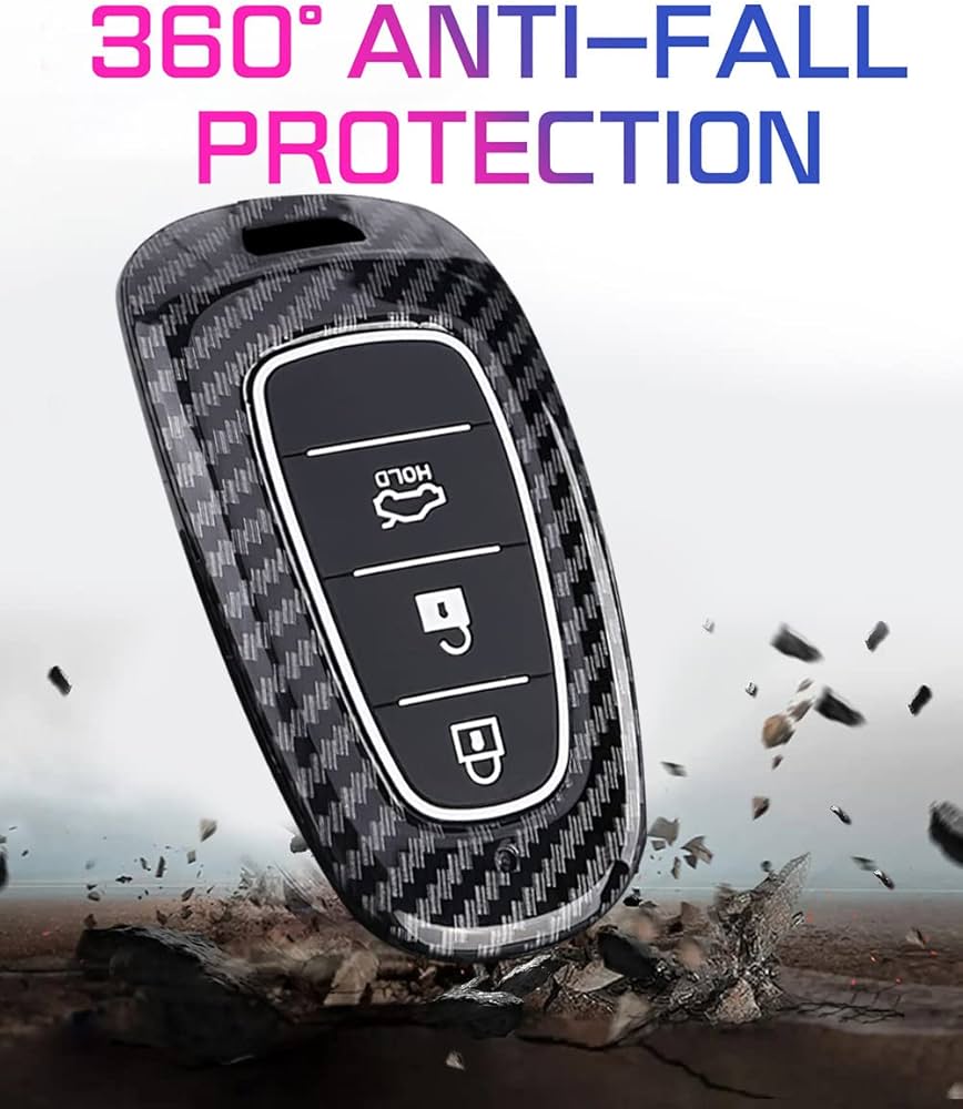 Car Remote Key Cover/Casing Plastic Casing Type Haval H6 No Logo Carbon Plastic Box Pack  (China)