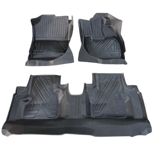 Car Floor Mat Tpe Honda City 2018 03 Pcs / Set Black (China)