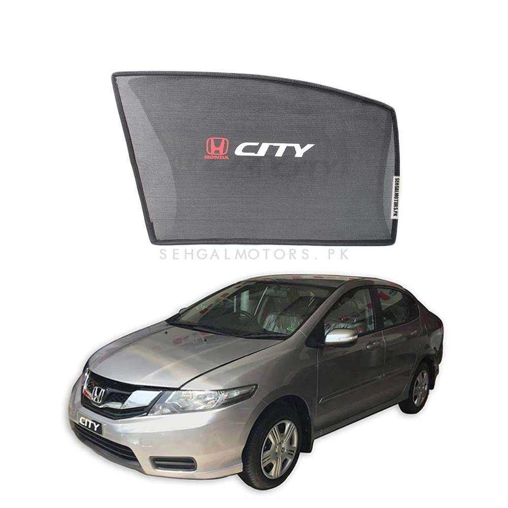 Car Curtain Side Fix Folding Honda City 2008 Black (China)