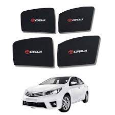 Car Curtain Side Fix Folding Toyota Corolla 2015 Black (China)