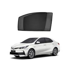 Car Curtain  Side Fix Folding Toyota Corolla 2015   Black (China)