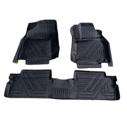 Car Floor Mat Tpe Toyota Corolla 2012 03 Pcs / Set Black (China)