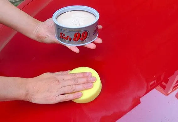 Car Body Polish Soft 99 Soft Wax Tin Can Pack 280G Auto Wax (Japan)