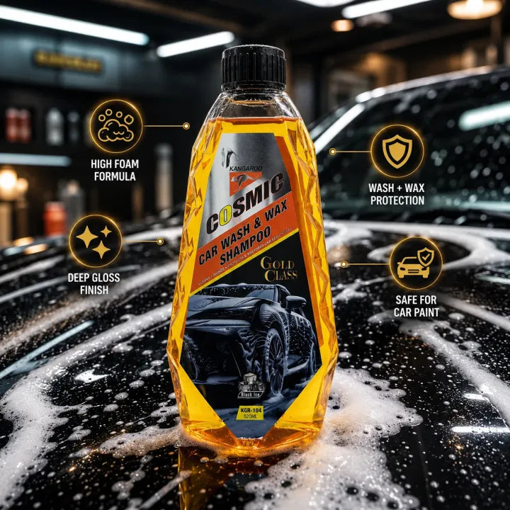 Car Wash & Wax Shampoo Ultimate Addition 520ML - Kangaroo Cosmic