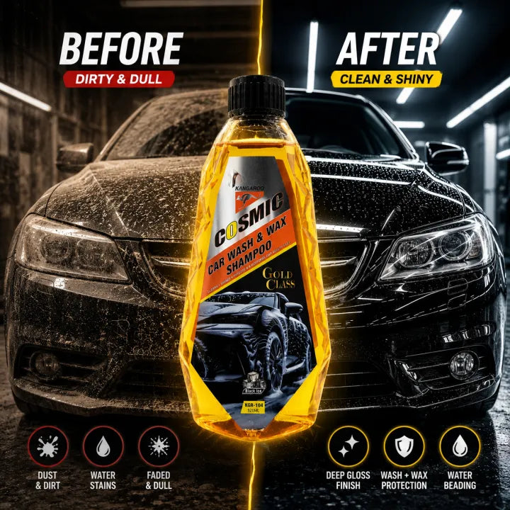 Car Wash & Wax Shampoo Ultimate Addition 520ML - Kangaroo Cosmic
