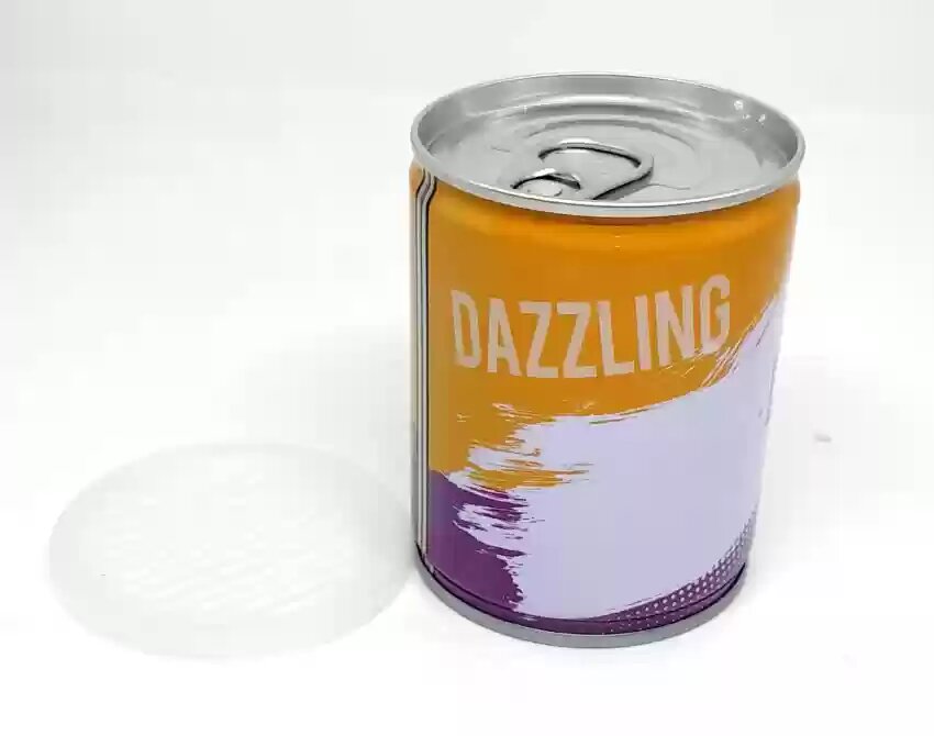 Car Perfume Tin Can Gel Large    Large Size 200G Tin Can Pack Dazzling