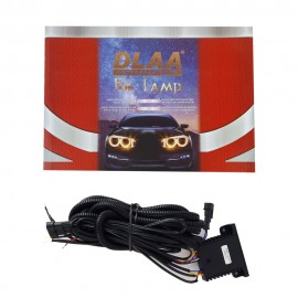 Car Fog Lamp Dlaa Oem Fitting Led Toyota Vitz 2015 Plastic Housing Plastic Lens Clear Lens Black Ty-110-L2Led (China)