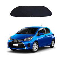 Automotive Hood Sound & Paint Insulation Pad / Bonnet Namda Toyota Vitz 2015 Oem Fitting W/Clips Black 01 Pc/Set