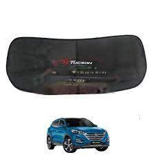 Car Curtain  Back Fix Hyundai Tucson 2021 With Logo  Black