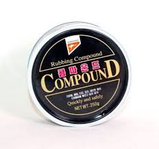 Car Body Compound Kangaroo Tin Can Pack 250G Soft Type (Korea)