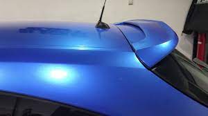 Automotive Self Adhesive Multi Film For Car Body Matt Blue 60" Width Per Sqft (China)