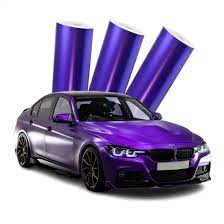 Automotive Self Adhesive Multi Film   For Car Body  Purple  60" Width   Per Feet (China)