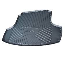 Car Trunk Mat Pvc Material Hyundai Sonata 2021 Black 01 Pc/Set (China)