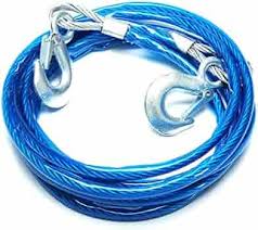 Emergency Towing Rope Steel Wire With Sleeve #5T Standard Quality Pvc Bag Pack (China)
