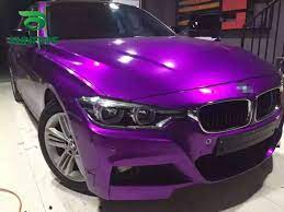 Automotive Self Adhesive Multi Film For Car Body Purple 60" Width Per Feet (China)