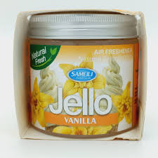 Car Perfume Plastic Can Gel Sameili  Vanilla Large Size 220G Tin Can Pack Jello