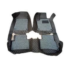 Car Floor Mat 9D H6 Haval Black Pvc Black Stitch Black Grass 03 Pcs / Set Premium Quality (China)