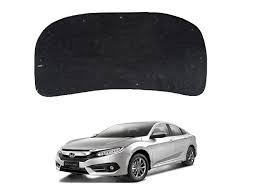 Automotive Hood Sound & Paint Insulation Pad / Bonnet Namda Honda Civic 2018 Oem Fitting W/Clips Black 01 Pc/Set