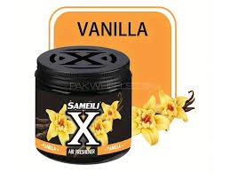 Car Perfume Tin Can Gel Large Sameili Vanilla Large Size Tin Can Pack