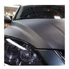 Automotive Self Adhesive Carbon Fiber Film  For Car Body  Black Carbon   12" Width   Per Sqft (China)