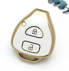 Car Remote Key Cover/Casing Tpu Silicone Type Toyota Vitz 2015 No Logo Mix Colours Poly Bag Pack (China)