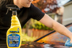 Glass Cleaner Rain-X Plastic Bottle Pack  680 Ml Glass Cleaner+Rain Repellent 5071268 (Usa)