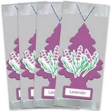 Paper Card Perfume Little Tree  Lavendar  Coloured Card Pack (China)