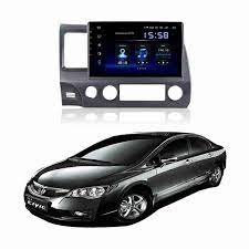 Car In Dash Touch Screen / Android Pannel / Tab Frame Only Honda Civic 2009 10" Matt Black W/Wiring (China)