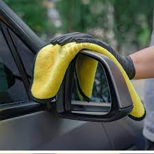 Automotive Washing / Cleaning / Polishing Cloth Microfiber Double Towel  Premium Quality 30 X 30Cm Mix Colours 01 Pc/Pack Hyundai Logo (China)