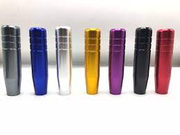 Car Gear Stick Shift Knob Manual Gear Universal Fitting Sports Design Metal Material Golden/Burn 01 Pc/Set Blister Pack (China)
