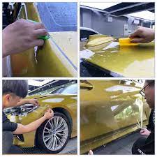 Automotive Self Adhesive Multi Film   For Car Body  Electric Gold  60" Width  Premium Quality Per Sqft (China)