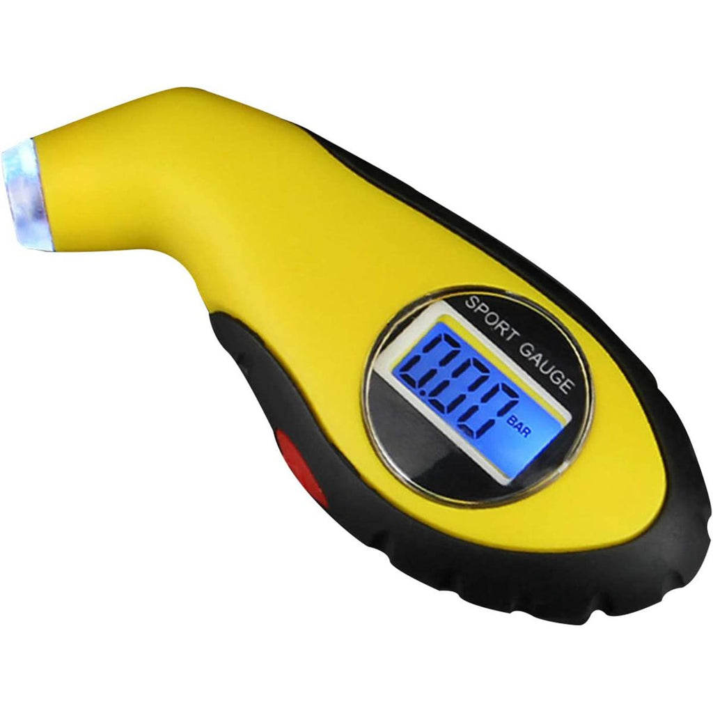 Car Tire Pressure Gauge With Back Light Lcd Digital Gauge Type Plastic Housing Black Housing Blister Pack Tehaogj 804 (China)