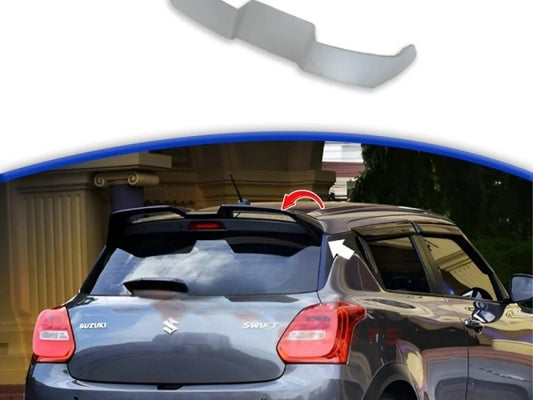 Car Spoiler Trunk Type Suzuki Swift 2022 Fc-450 Design Plastic Material Tape Type Fitting   Not Painted (China)