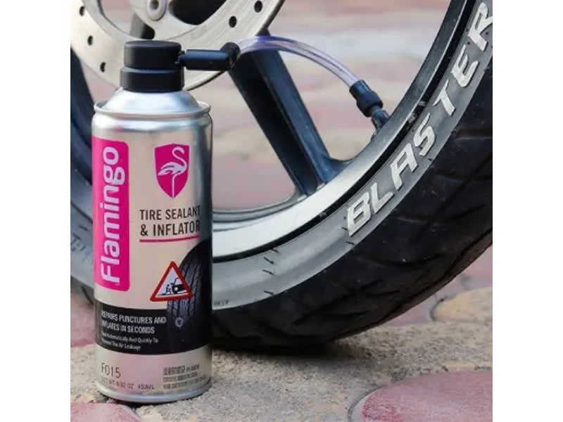 Tire Sealant & Inflator Flamingo Tin Can Pack 450Ml F015 (China)