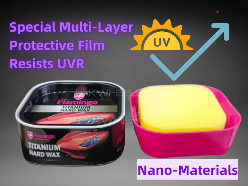 Car Body Polish Flamingo Hard Wax Tin Can Pack 200G Titanium Hard Wax (China)
