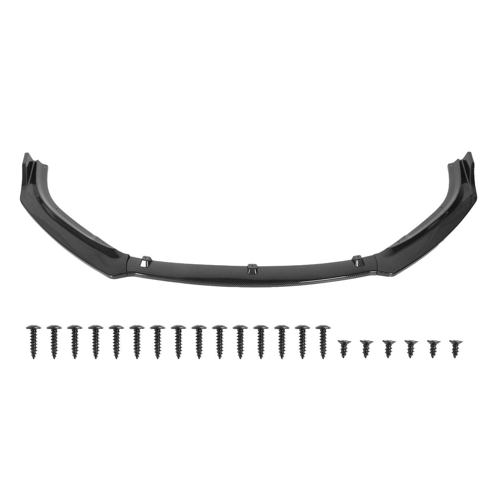 Front Bumper Lip/Extensions Oem Fitting Toyota Corolla 2021 Kinard Design Plastic Material 03 Pcs / Set Gloss Black Bulk Pack (China)