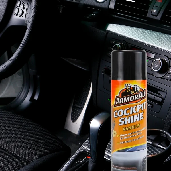 Car Dashboard Polish Armorall New Car Tin Can Pack 500Ml Cockpit Shine 83500En (Spain)