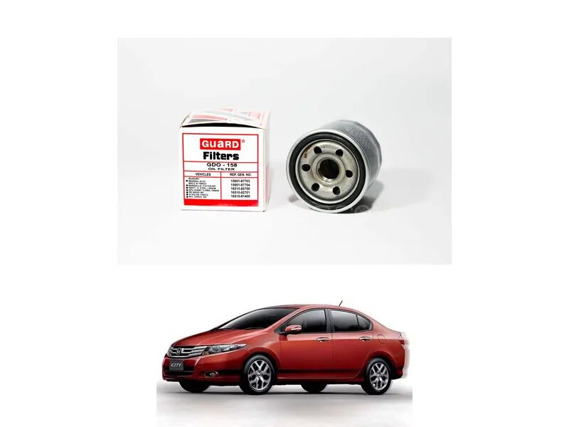 Automotive Oil Filter Guard Genuine Assembly Type Honda City 2018-2020 For Petrol Engine 1500Cc Colour Box Pack | V P Gdo-156 (Pakistan)