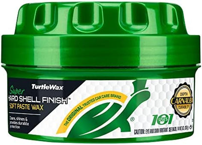 Car Body Polish Turtle Wax Soft Wax Plastic Can Pack 295Ml Super Hard Shell Finish 50190