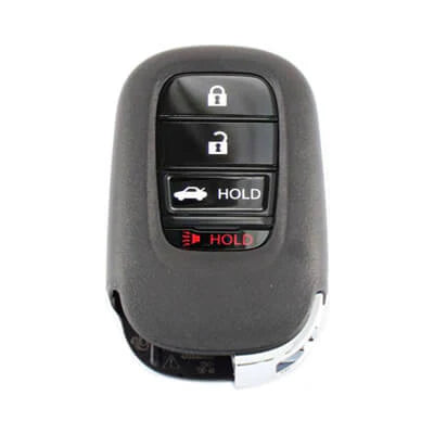 Car Remote Key Cover/Casing Silicone Black Type Honda Hr-V Honda Logo Black Poly Bag Pack  Vp (China)