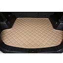 Car Trunk Mat 7D Type Toyota Prado 2018 Beige Beige Stitch  01 Pc/Set