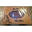 Car Luxury Tissue Box Holder Small Box Shape Portable Wood Material Wood Colour Momo Logo Small Size