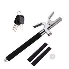 Universal Car Anti Theft | Security Lock Steering To Steering Type Simple Key Black Box Pack Baseball Design (China)