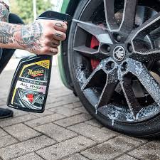 Car Wheel & Tire Cleaner Meguiars Plastic Bottle Pack  709Ml G180124 (Usa)