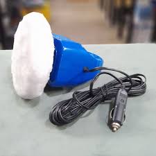 Electric Car Polisher Basdi Plastic Housing  W/Buffing And Polishing Pads  Single Speed Blue Colour Box Pack Bsd-3002 (China)