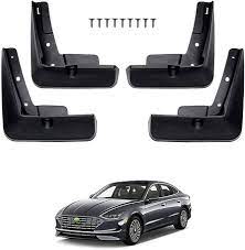 Car Mudflaps Sonata 2021 Hyundai Not Painted 04 Pcs/Set Colour Box Pack (China)