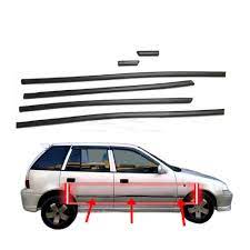 Chrome Weather Strips  Tape Type Fitting Suzuki Cultus 2020  04 Pcs/Set