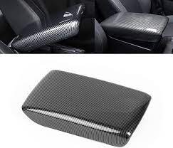 Centre Console Box Lid Cover Plastic Tape Type Fitting Honda Civic 2022 Black/Carbon 01 Pc/Set (China)