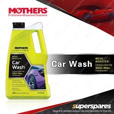 Car Shampoo & Wax Mothers Plastic Bottle Pack 1420Ml Bead Booster 05668 (Usa)